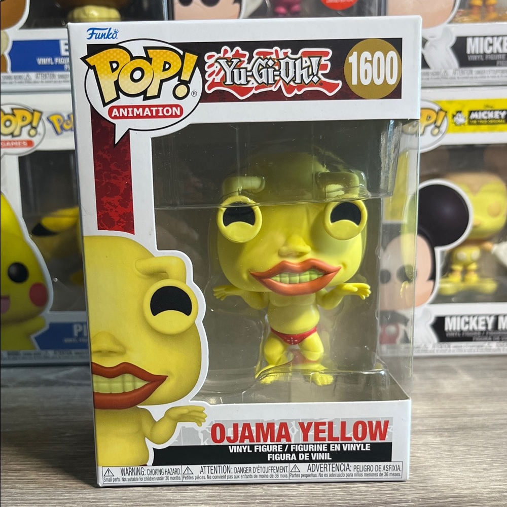 Funko Pop Animation Ojama Yellow Figure